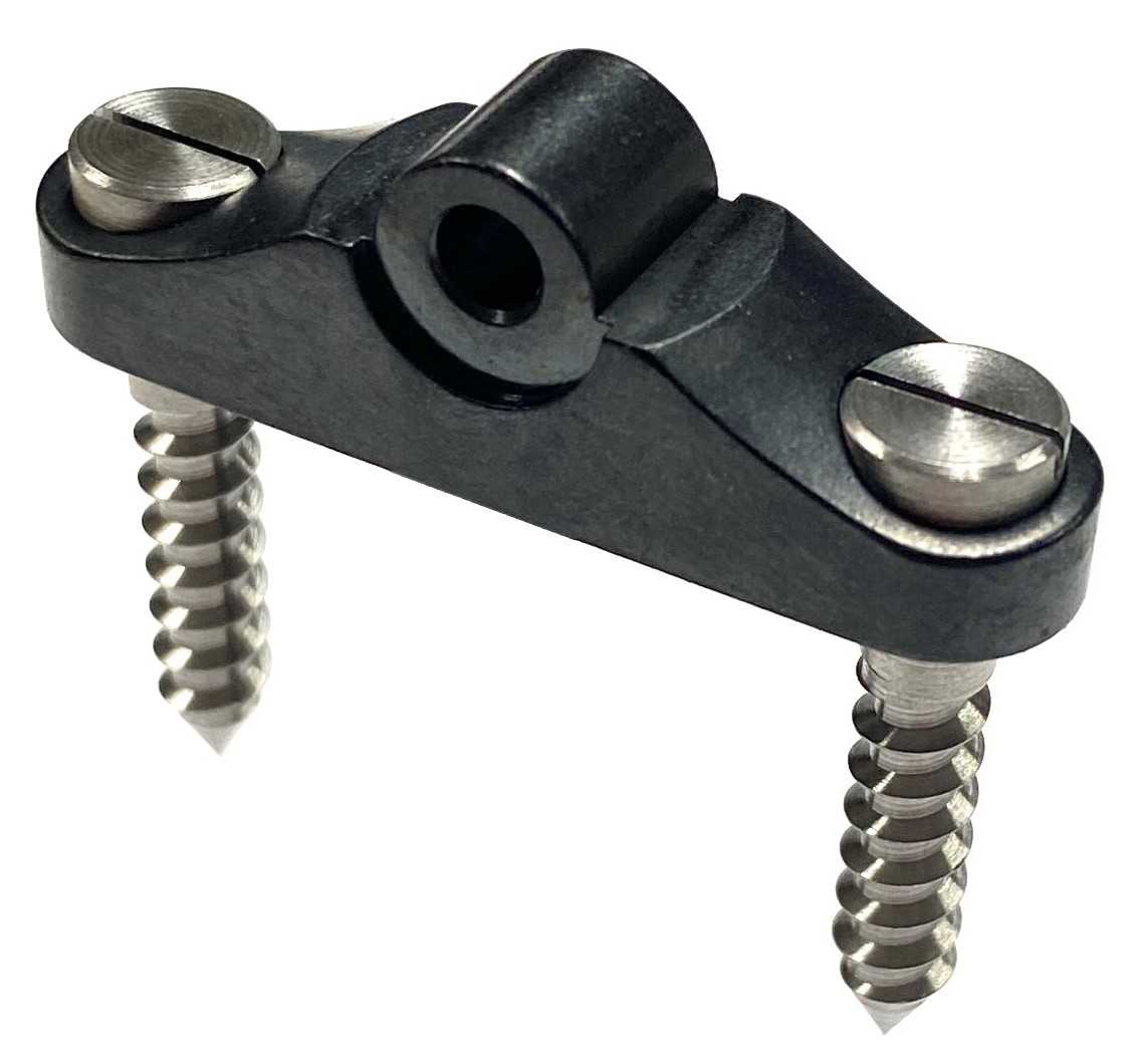 NECG Inletted Swivel Base w/ 2 Wood Screws R-323